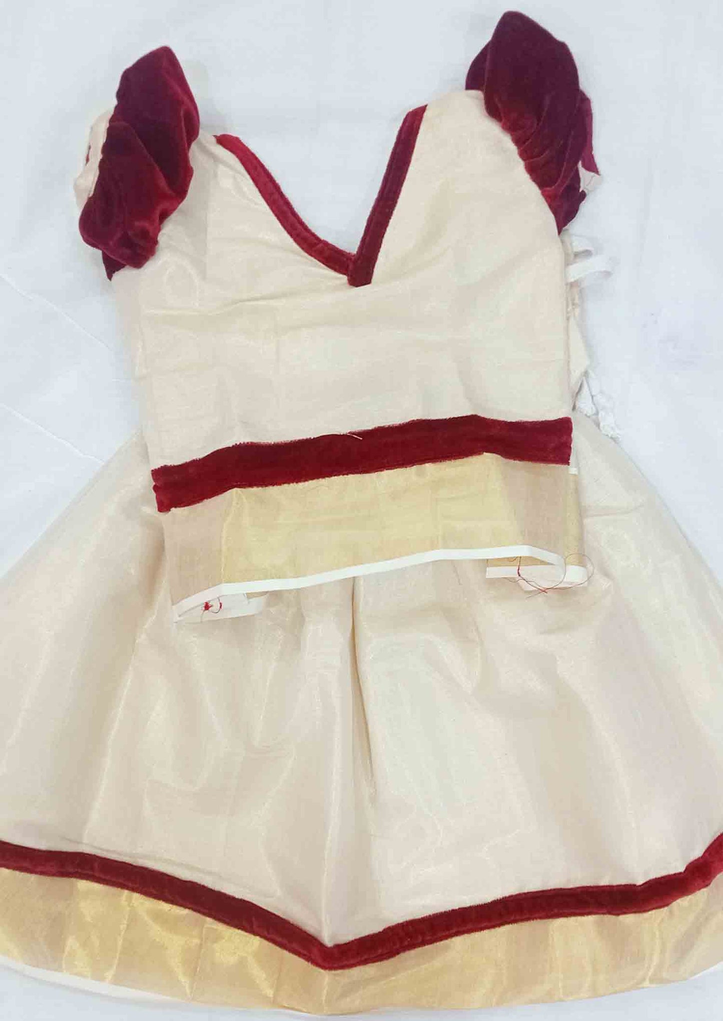 Kids kerala tissue pattu pavada