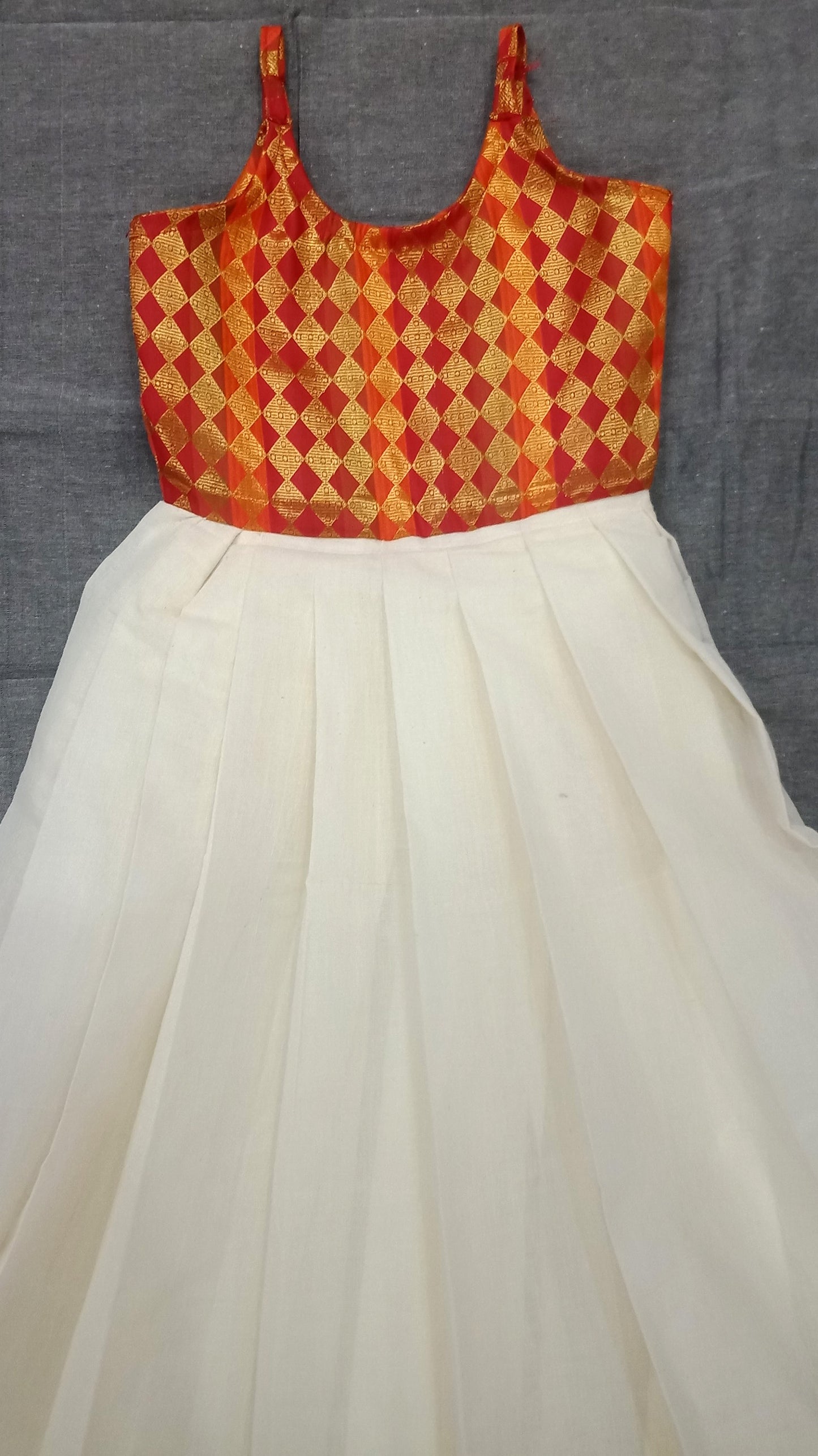 Designer onam kerala style frock - Onam collections