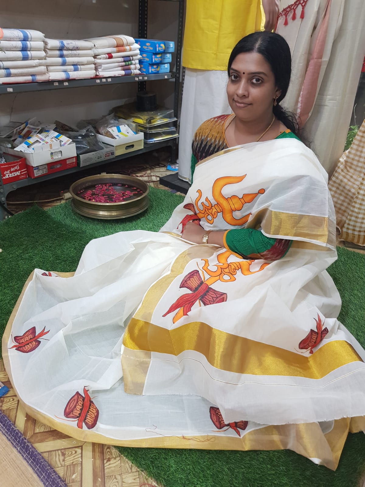 Mural Sarees