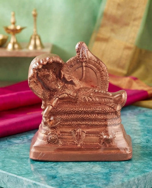 Padmanabha Swami idol copper color