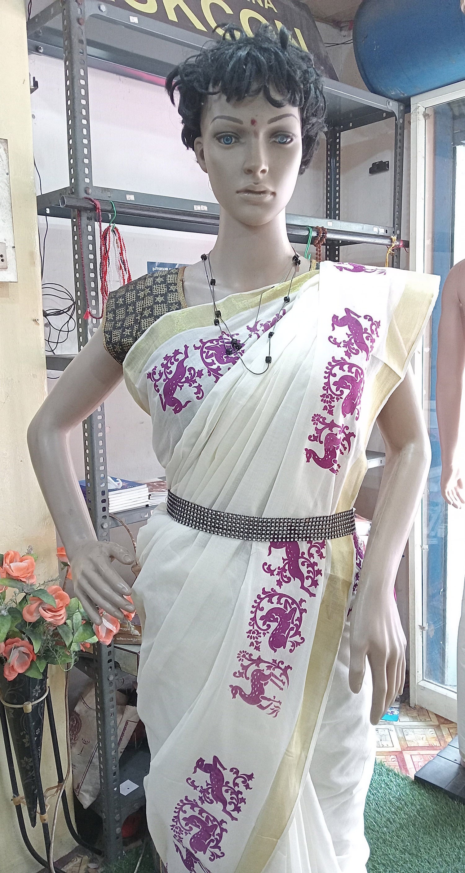 Kerala cotton sarees